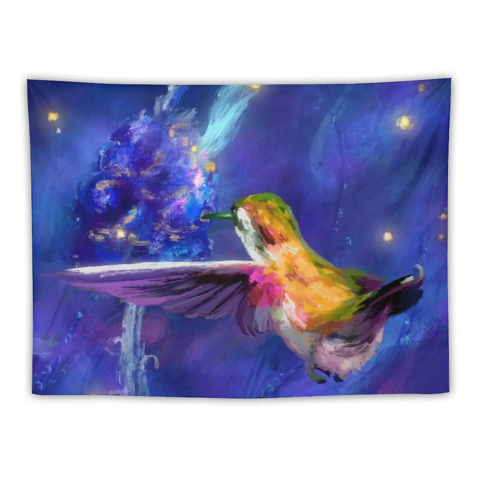 Night Hummer Tapestry Decoration Aesthetic Bedroom Decor Aesthetic Tapestry