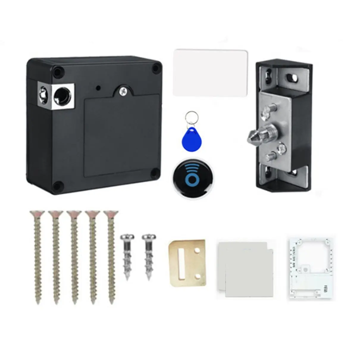 A89X App Bluetooth Mobile Phone NFC Lock Swipe Card Induction Cabinet Lock Drawer Sliding Door Locker Lock Without Punching