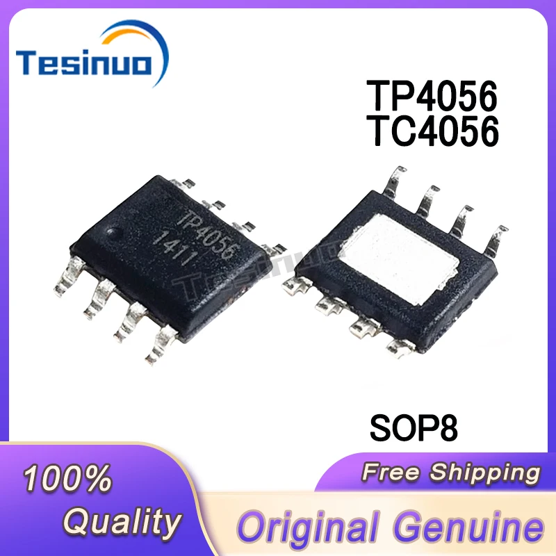 10/PCS New Original TC4056A TP4056 TP4056E SOP8 1ALinear lithium-ion battery charger chip In Stock