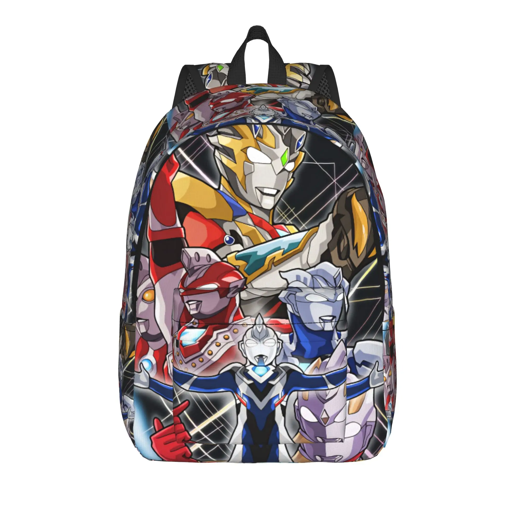Ultramans Backpack  Elegant Backpacks Boy Travel Large High School Bags Custom Rucksack