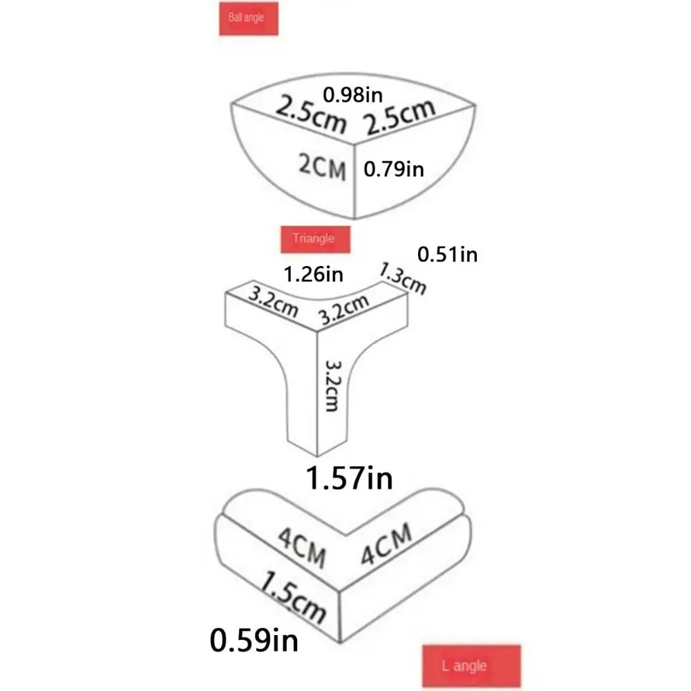 10 stuks waterdichte beschermhoes rand slijtvast thermostabiel tafel bureau hoekbeschermer veiligheid transparant