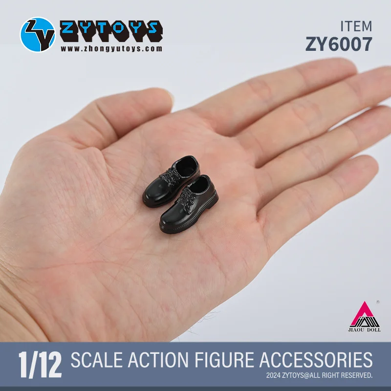 

ZYTOYS 1/12 Scale Black Fishing Net Stockings ZY6004 Students Shoes Hollow Shoes ZY6007 Fit 6'' Soldier Action Figure Body Dolls
