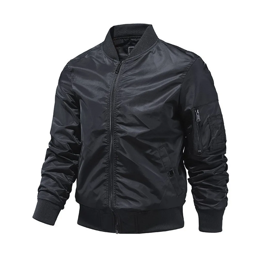 

MA1 Air Force bomber jacket, a fashionable thin and form-fitting coat for men, suitable for the M-5XL in spring and autumn