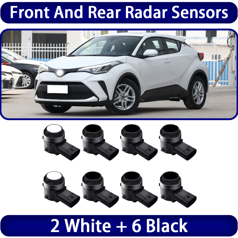 ZhuCamX Car Parking Sensor Kit for Toyota CHR C-HR 2016-2023