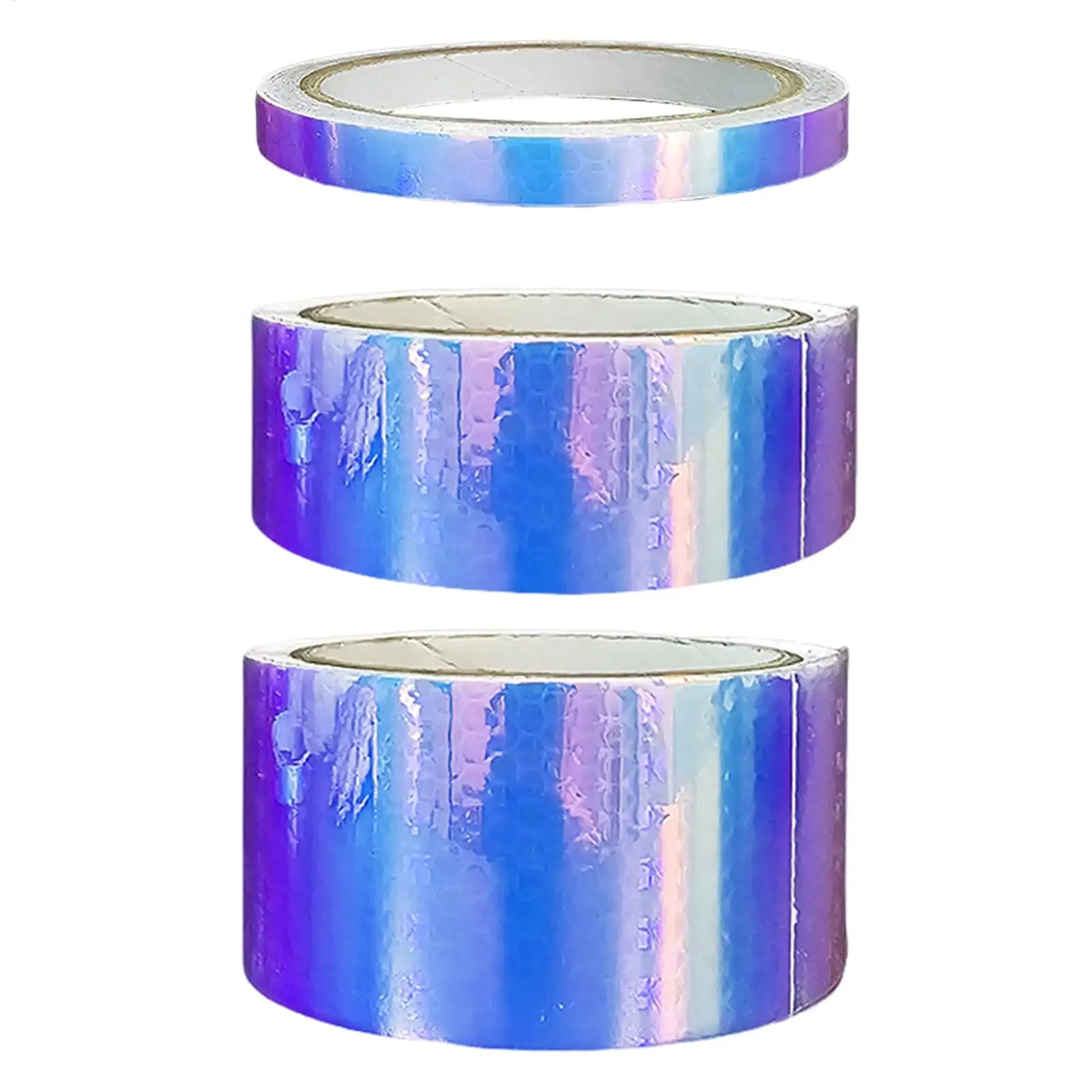 5m Nighttime Reflective Strips Wheel Rim Warning Stickers Colored Laser High-viscosity Stickers Night Visibility Stickers