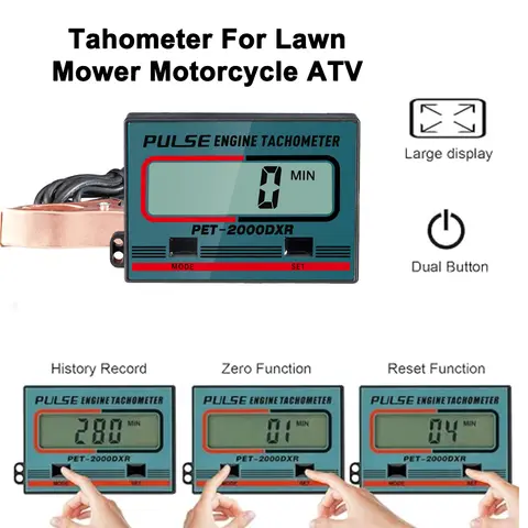 Drehzahlmesser Digital Tachometer LCD Motorsäge Kettensäge (Neu (gemäss