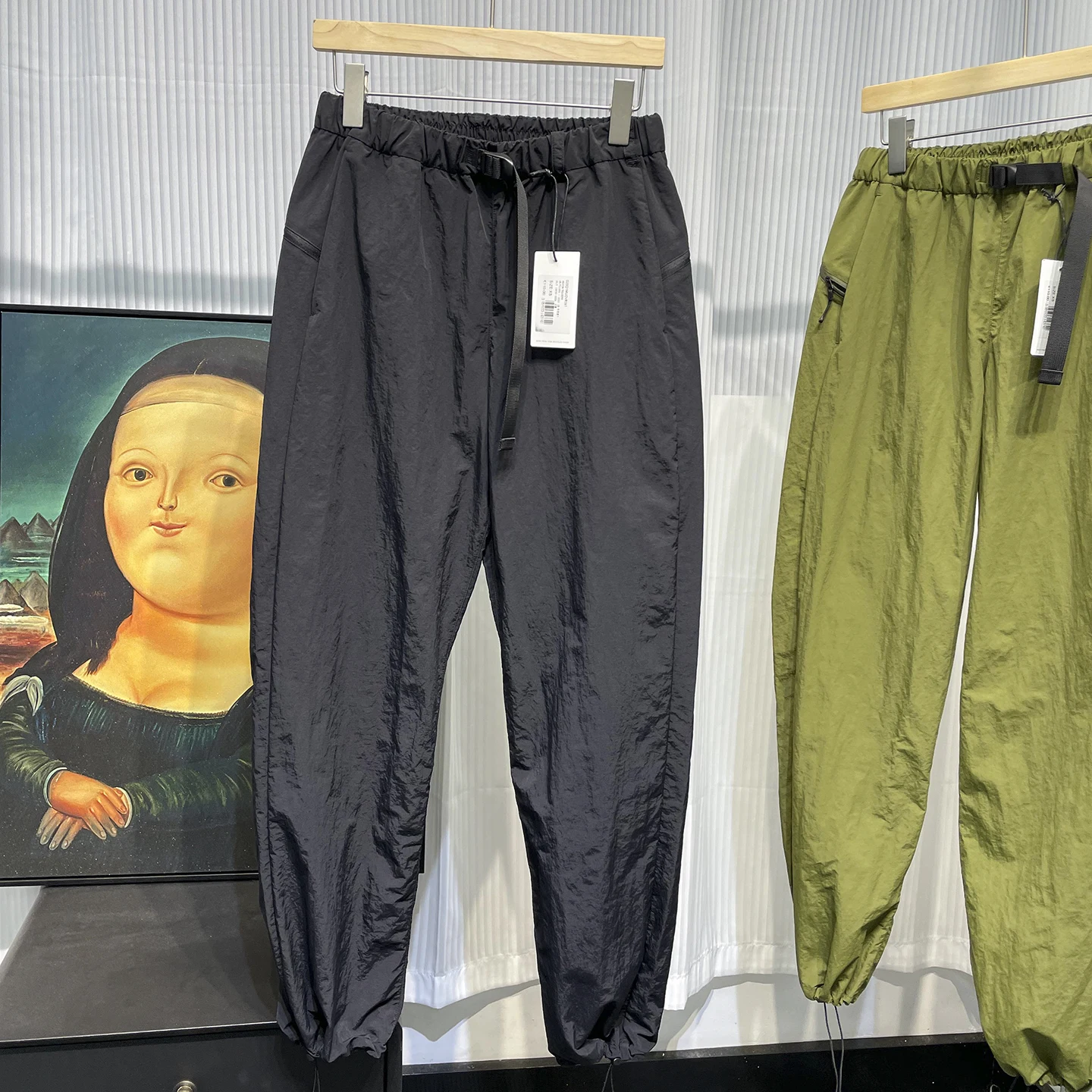 

Lightweight Spring Summer Outdoor Hiking Straight Leg Casual Pants Men's Military Sle Workwear Trousers Harajuku Sle Long...