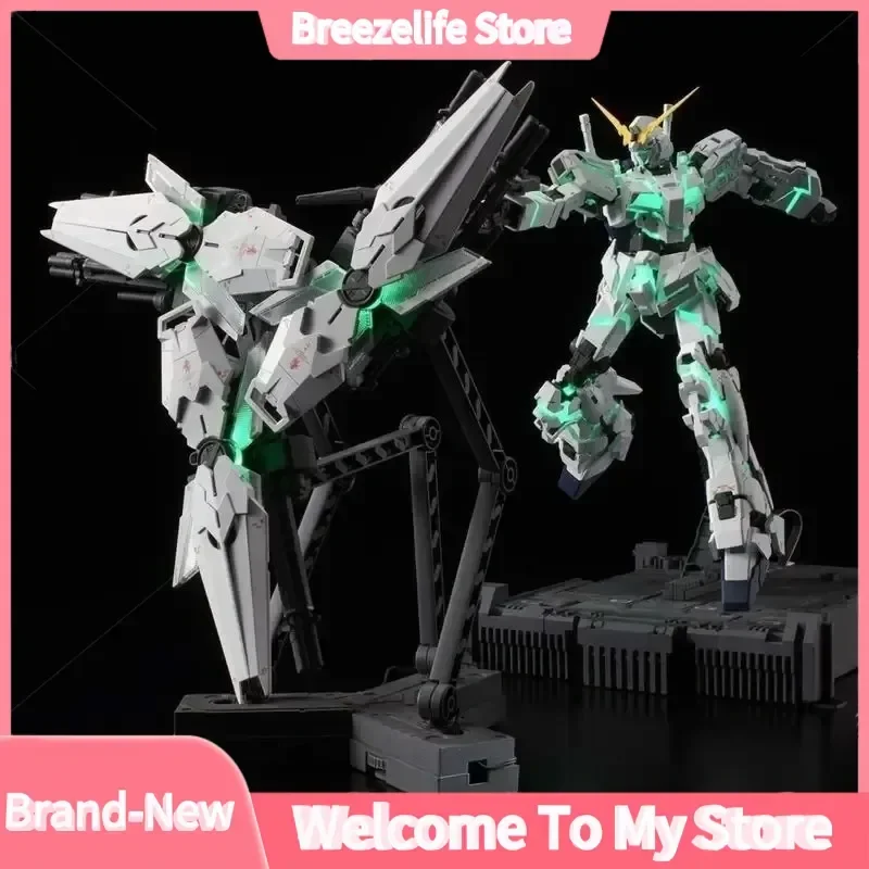 

【IN STOCK】1/100 Unicorn Restored Version Full Set With Led Unit Shield & Cage Assembly Model Kit Action Figure Boys' Puzzle Toys