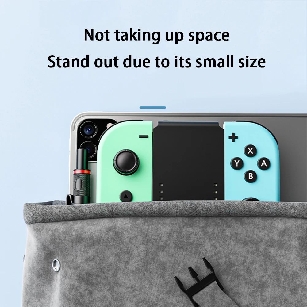 Para Joypad agarre de carga con indicador de carga controlador de base de carga en forma de rectángulo estación de carga para Switch Joy-Con