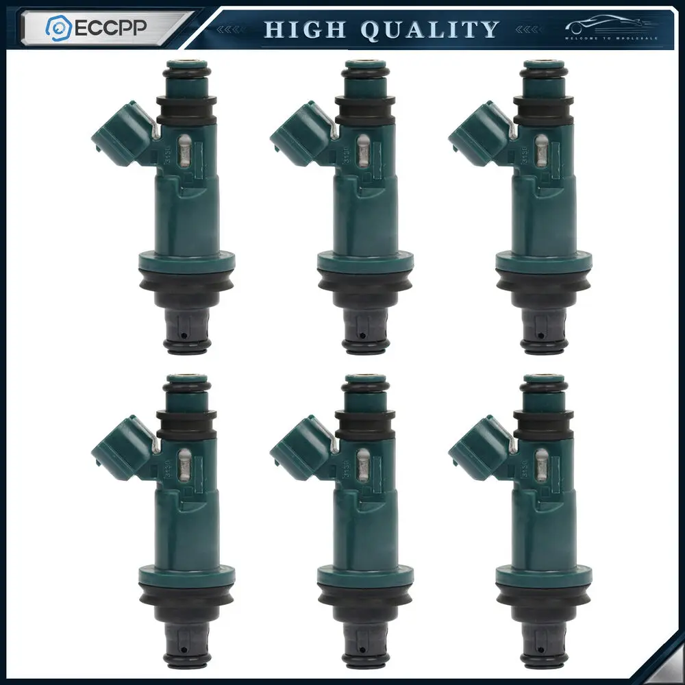 

6 Fuel Injectors For Toyota Avalon Sienna Solara 3.0L 1999 2000 2001 2002 2003