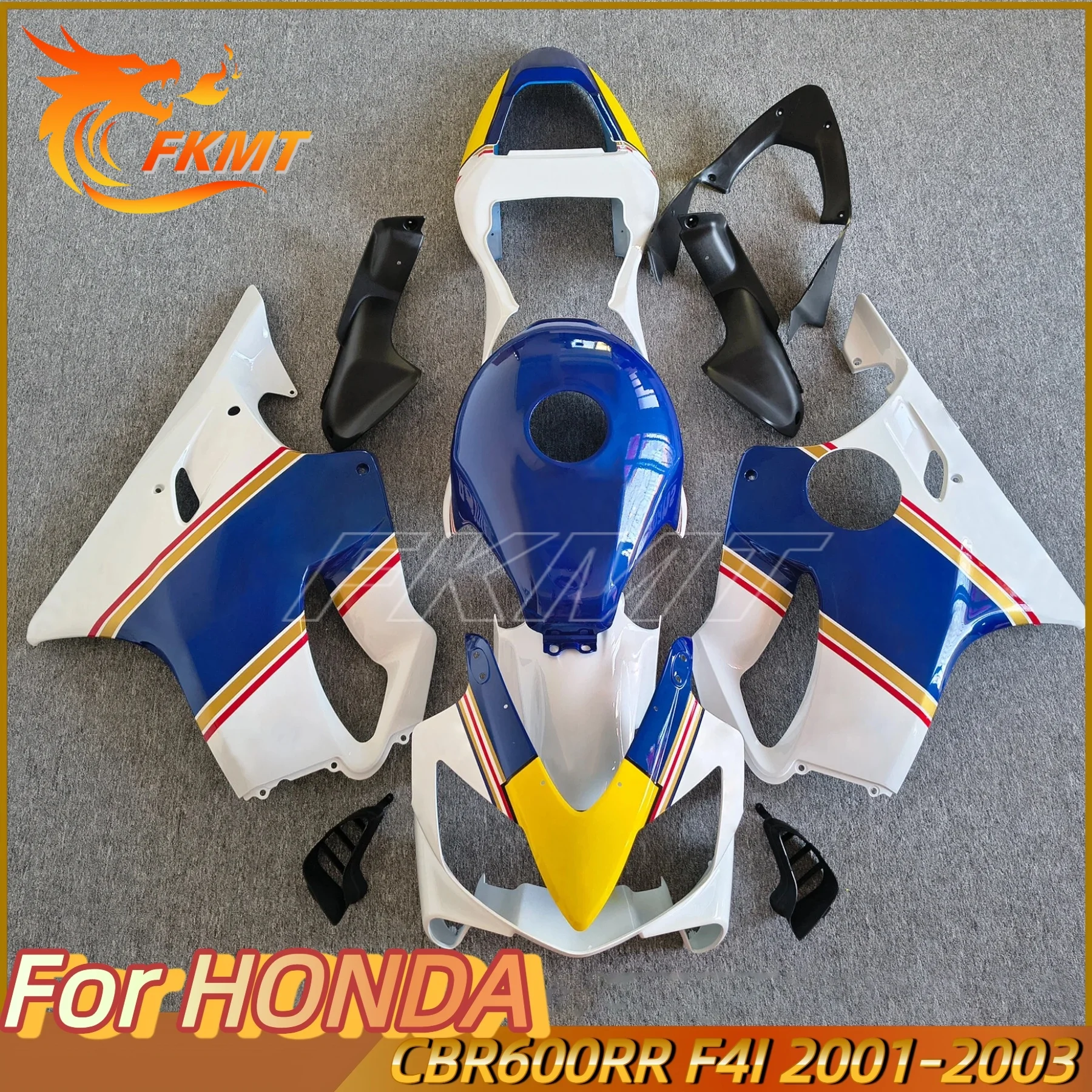 ABS For Honda CBR600F4i 2001 2002 2003 Motorcycle Fairings CBR 600 F4i 01 02 03 Fuel Tank Cover ABS Fairing Kit