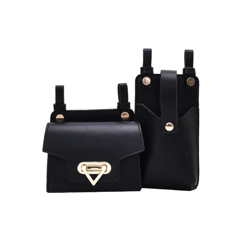 2023 neue 2Pcs Taille Taschen für Frauen Hohe Qualität PU Brust Tasche Designer Bodypack Nette Taille Pack Luxus Geldbörse umhängetasche – Detail 16