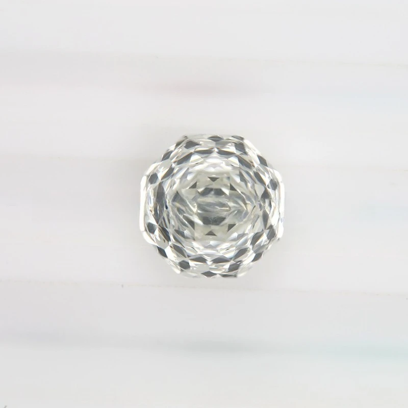 Exquisite Rose Cut Octagon Millennium Rose Loose Gemstones Shiny Clear Crystals Perfect for DIY Nail Art Decor Nail Charms