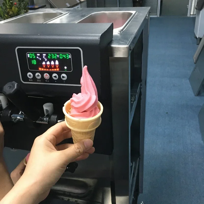 Mesin Pembuat Es Krim Komersial Model Berdiri untuk Dijual