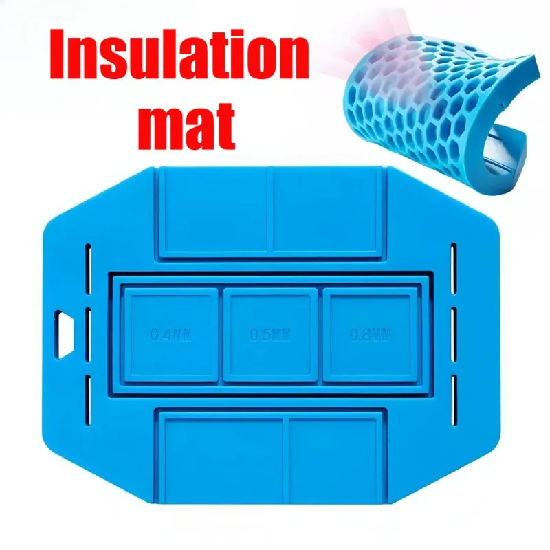

Universal Silicone Pad Insulation Mat Stencil Magnetic Base for CPU IC Chip Soldering Reballing Tools