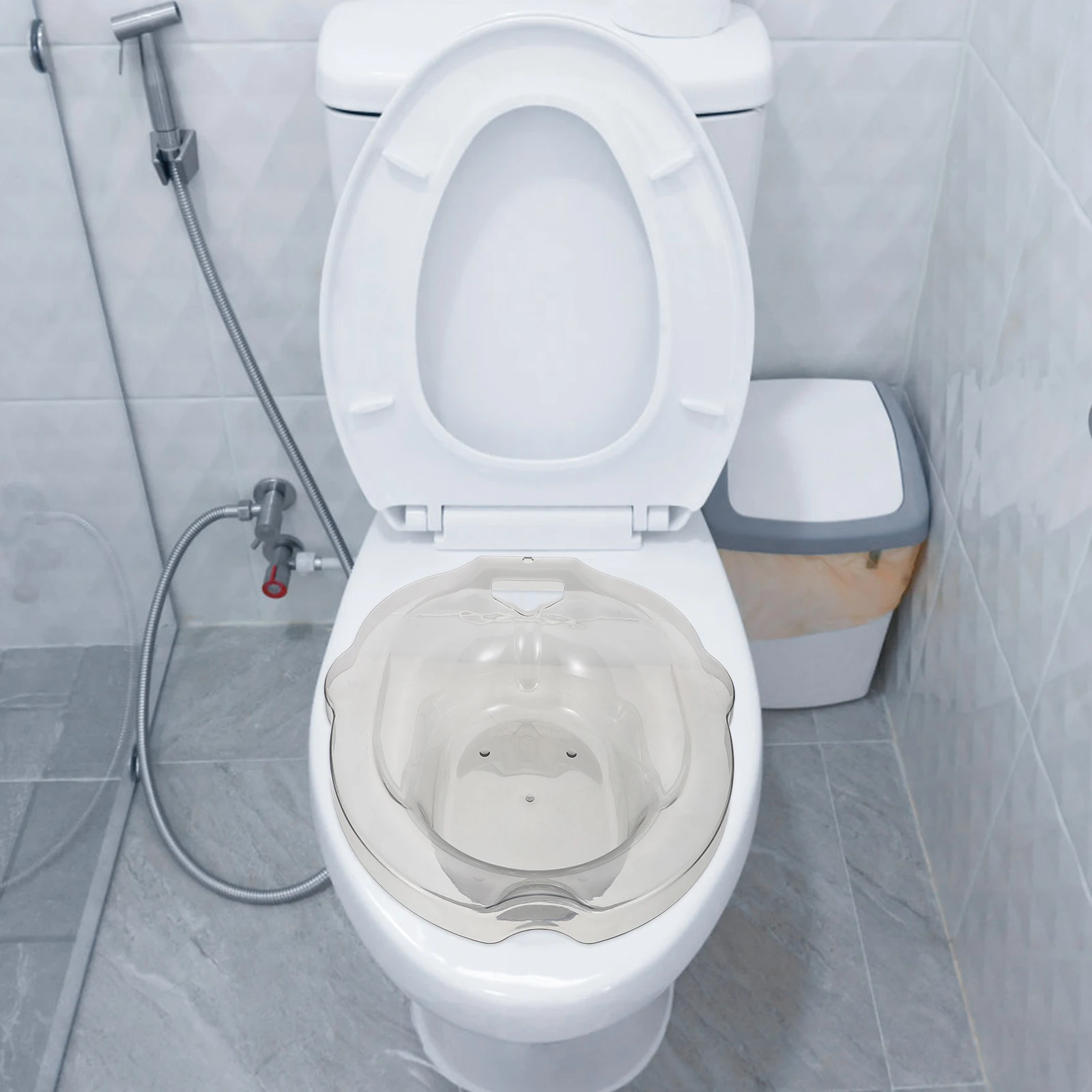 

Biscuit Cleaning Tool Sitz Bath for Toilet Postpartum No Squatting Pregnant Woman