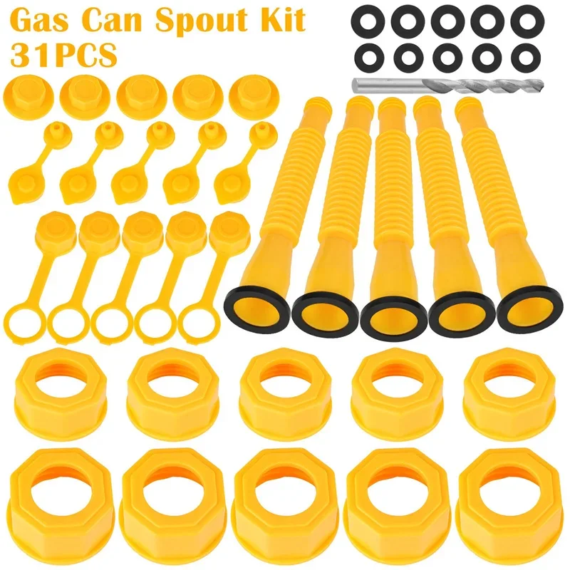 5 Set Gas Can Nozzl…
