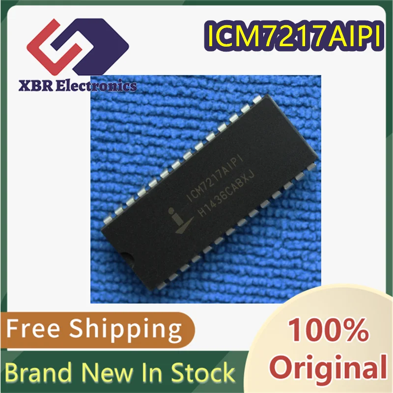 

(5/50 pieces) ICM7217AIPI ICM7217 Through-hole DIP-28 Timer Counter and Display Driver Brand new genuine product Free shipping