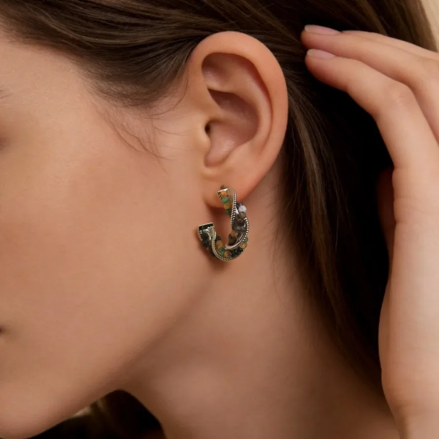 Fashion Trendy Minimalist Ear Hoops, Luxury French Vintage Niche Style Earrings, Versatile Daily Commute Jewelry for Women