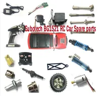 Subotech BG1521 RC Car Spare parts Original shell motor gear servo receiver remote controller Differential drive shaft tire etc.