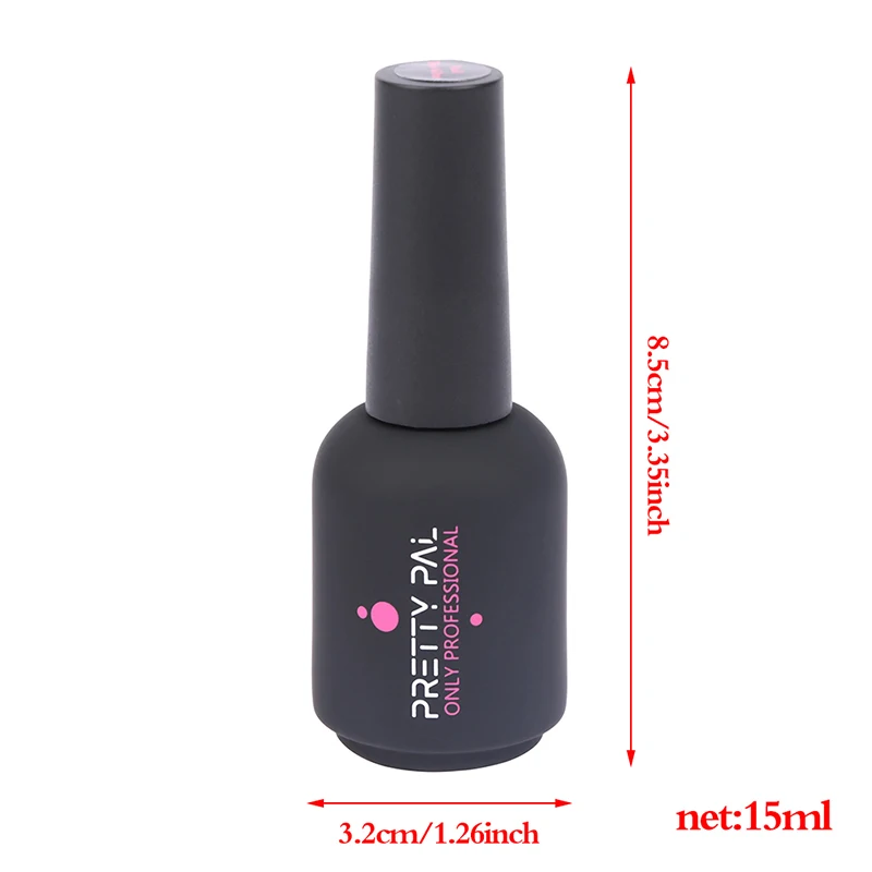 Solid Nail Glue 15ML Gel Nail Glue Press On Solid Glue Gel Solid Gel Polish Nail Art Manicure Glue Gel Need UV/LED Lamp Longer