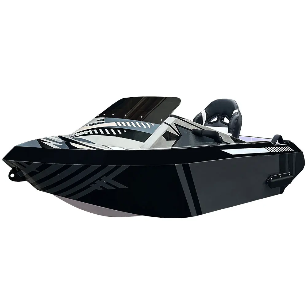 Quiet Eco Friendly Dinghy Water Sports Rowing Speed Jet Ski Boat Electric Mini Jet Boat