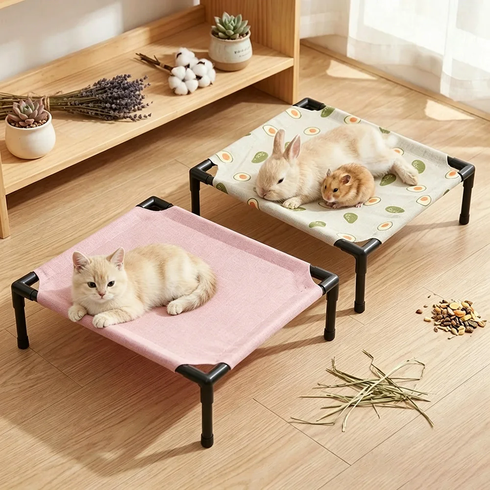 Cama elevada transpirable y lavable para gatos y perros - imagen 4
