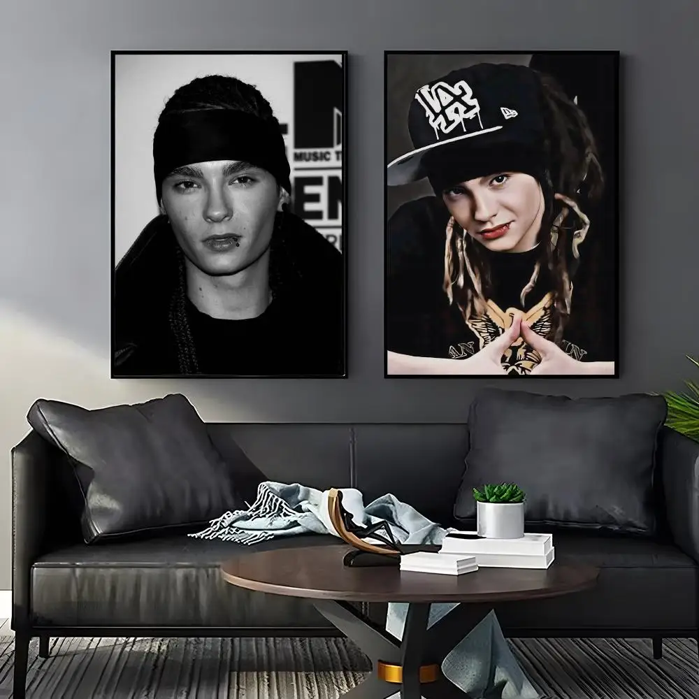 T-Tom Kaulitz T-Tokio Hotel Poster Perfect Sticker Self Adhesive