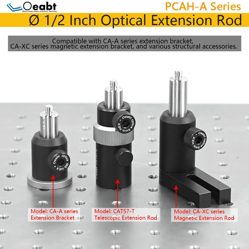 Imagem -04 - Tap Rosca Stud Haste de Extensão Óptica Vácuo Post Compatível Pcah-a Series Optical Post 127 Milímetros Aço Inoxidável m6