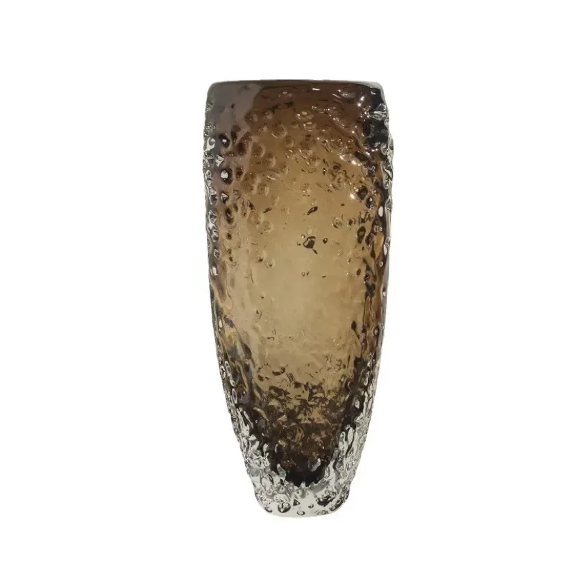 

Light luxury water pattern gradual change glazed flower arrangement living room advanced sense coffee table ornament model