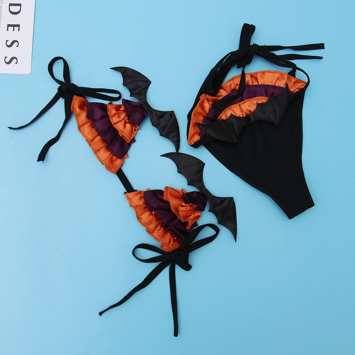 

1 set Costume Bikini Set Women'S Lace Bathing Suit Swimsuit For Beach Pool Party Halloween