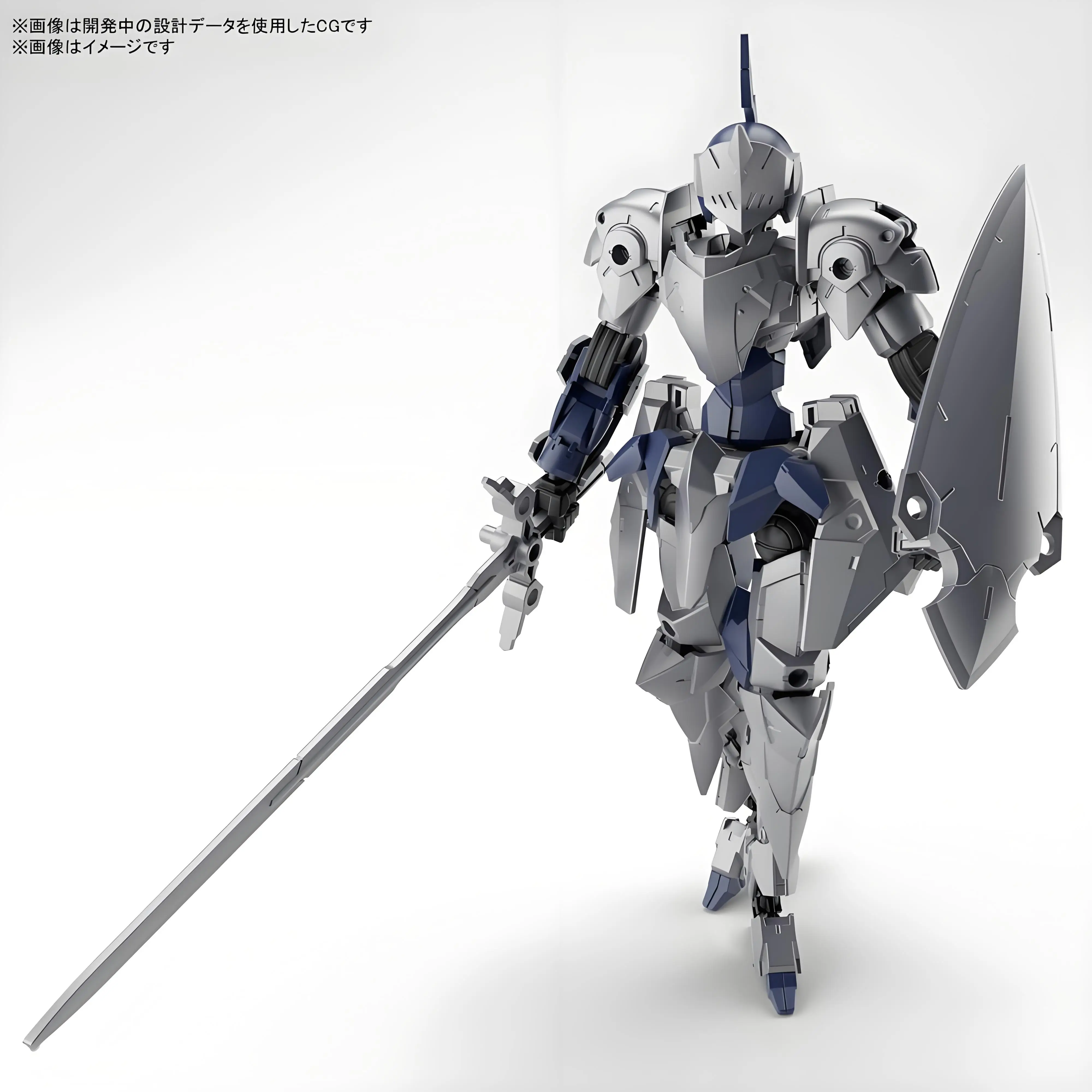 Bandai Original Genuine 30MM EXM-A9k SPINATIO (KNIGHT TYPE) Anime Action Figures Toys for Kids Gift Assembly Model Ornaments
