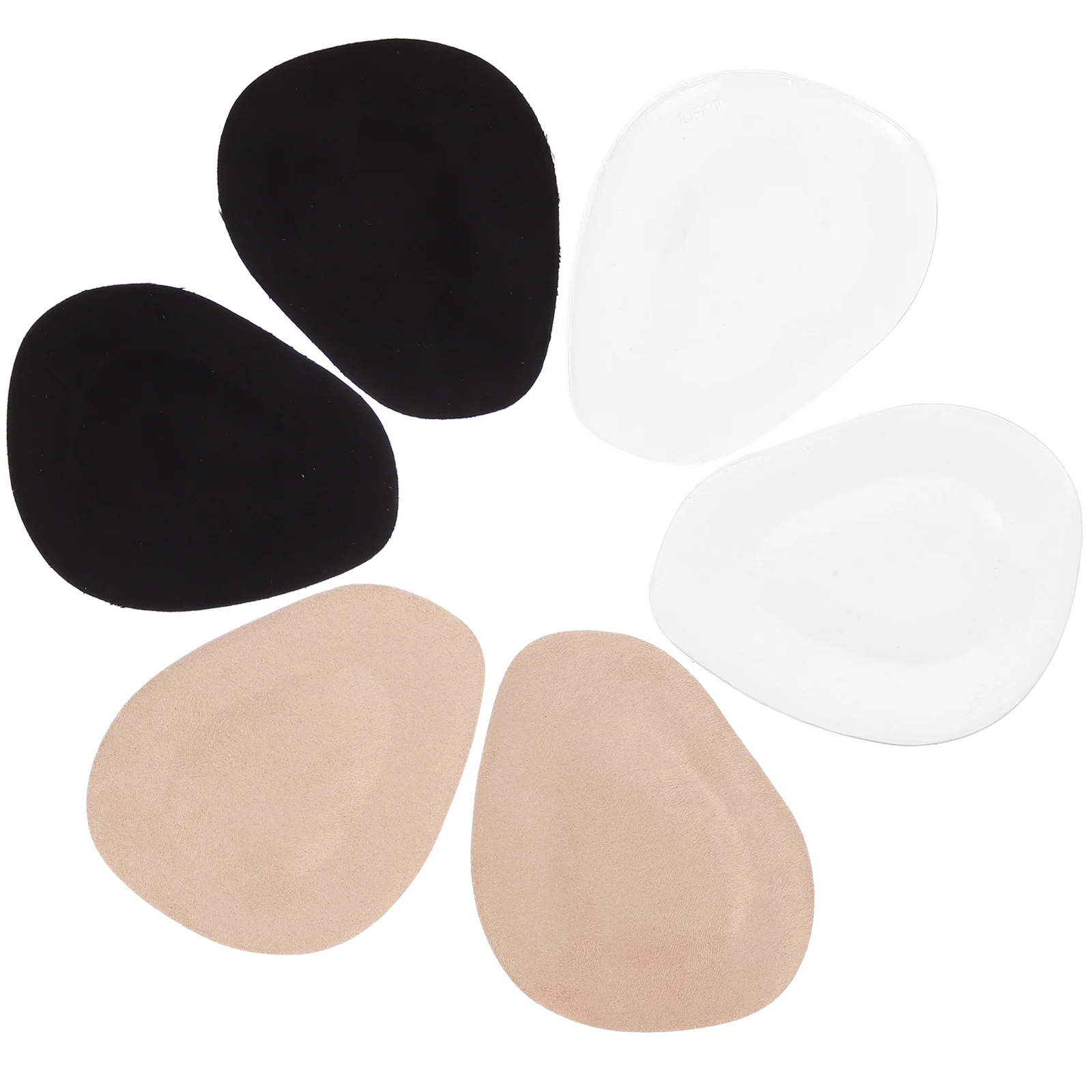 

Thickened Heel Pad High Forefoot Cushion Shoe Inserts Half Cushions Women's Self-adhesive Insole