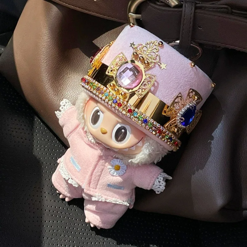 

Новейшая продукция GD GD с G-Dragon, одежда для лабу, костюм 17 см, подвеска второго поколения, плюшевая кукольная одежда, качественная ткань