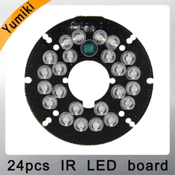 Yumiki Infrared 24 x 5 IR LED board for CCTV cameras night vision (diameter 54mm)
