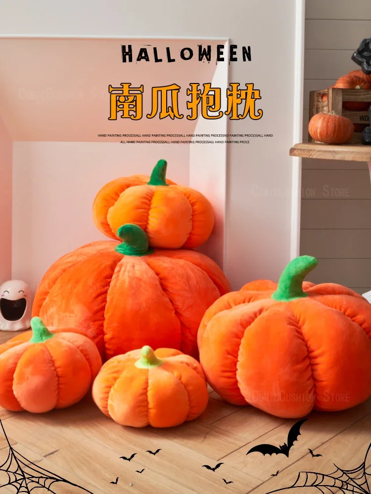 Halloween night decorations scene arrangement props bar classroom decoration pumpkin throw pillow atmosphere ornament