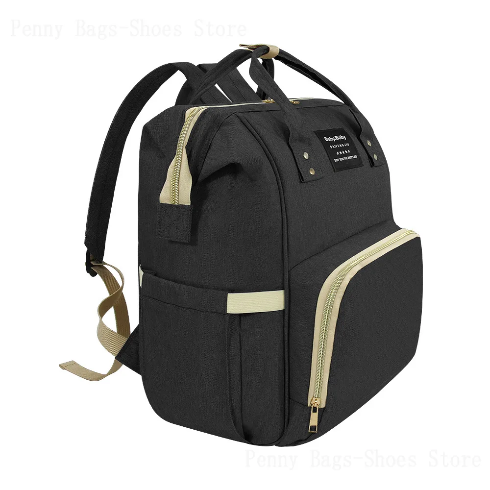 

2024 New Mummy Bag Multifunctional Mother and Baby Bag Oxford Cloth Hand-held Outing Portable Large Capacity Backpack