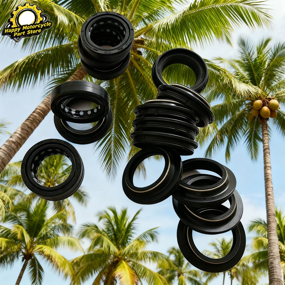 

37x50x11 Front Fork Damper Oil Seal 37 50 Dust Cover For HONDA VF500 VF500C VF500F VF500FE VT500 VT500C VT500E VT500F VT VF 500