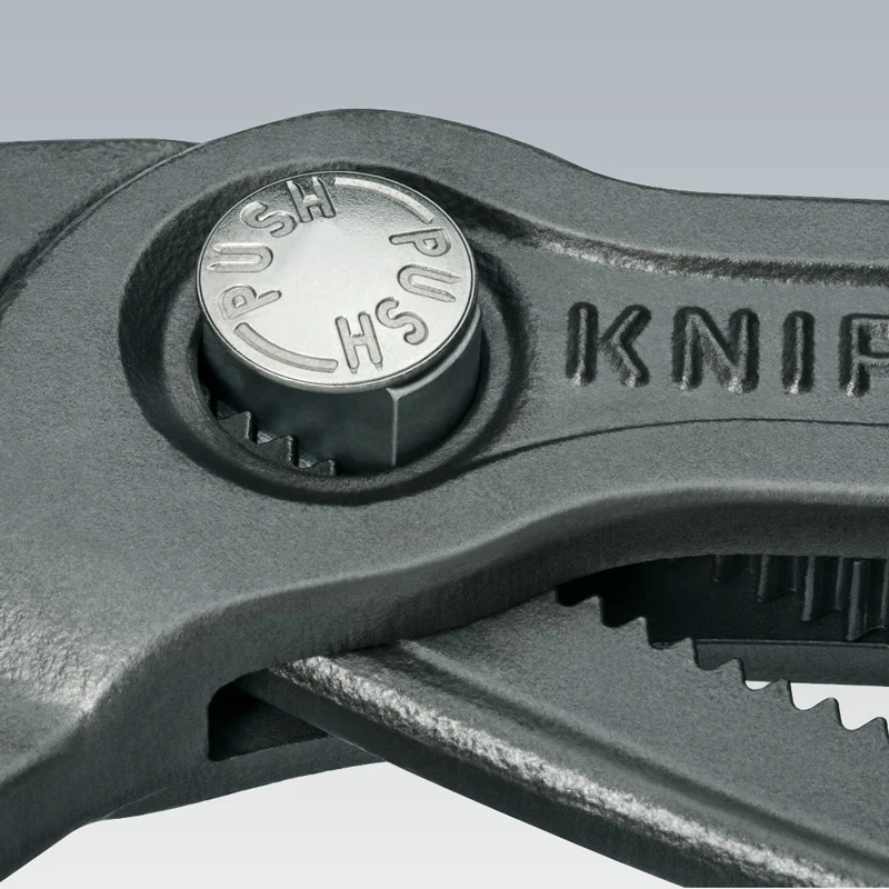 Imagem -06 - Alicata Automática para Bomba de Água Knipex sem Deslizamento Junta de Caixa Alicata de Alta Tecnologia com Ajuste Rápido Ferramenta 10 87 21 250 Cobra