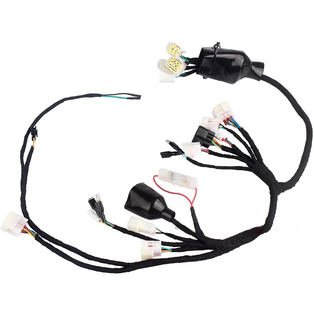 For Various Riding Conditions Wiring Harness Stable Signal Transmission Wiring Harness Rubber-Copper Construction