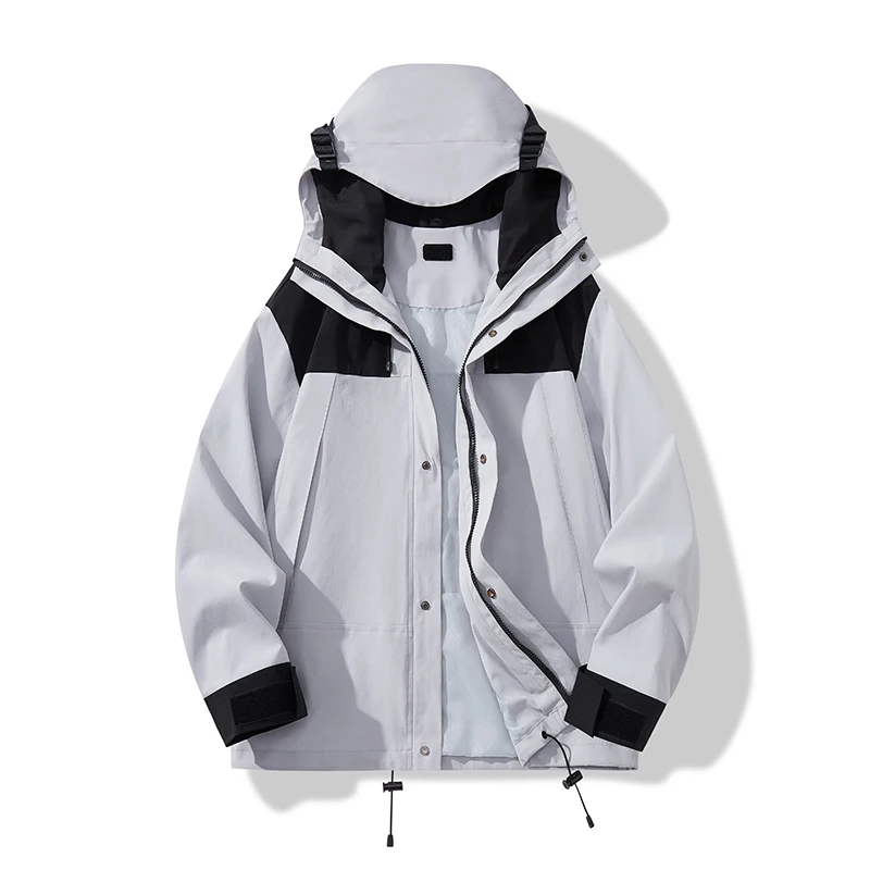 Couple Outdoor Running Sports Versatile Hoodie Spring and Autumn Outdoor Windproof Breathable Trendy Color Blocked Hoodie