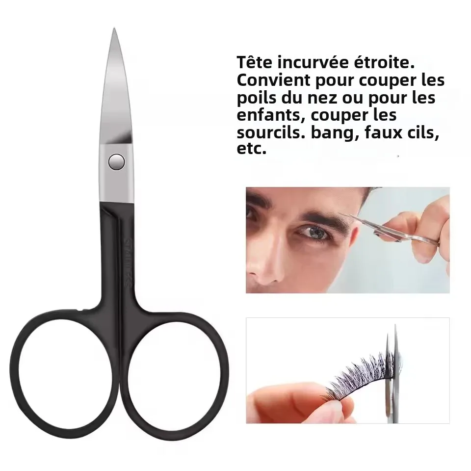 5-Piece Stainless Steel Beauty Tweezers Set Professional Eyebrow Eyelash & Fine Hair Removal Makeup Tools