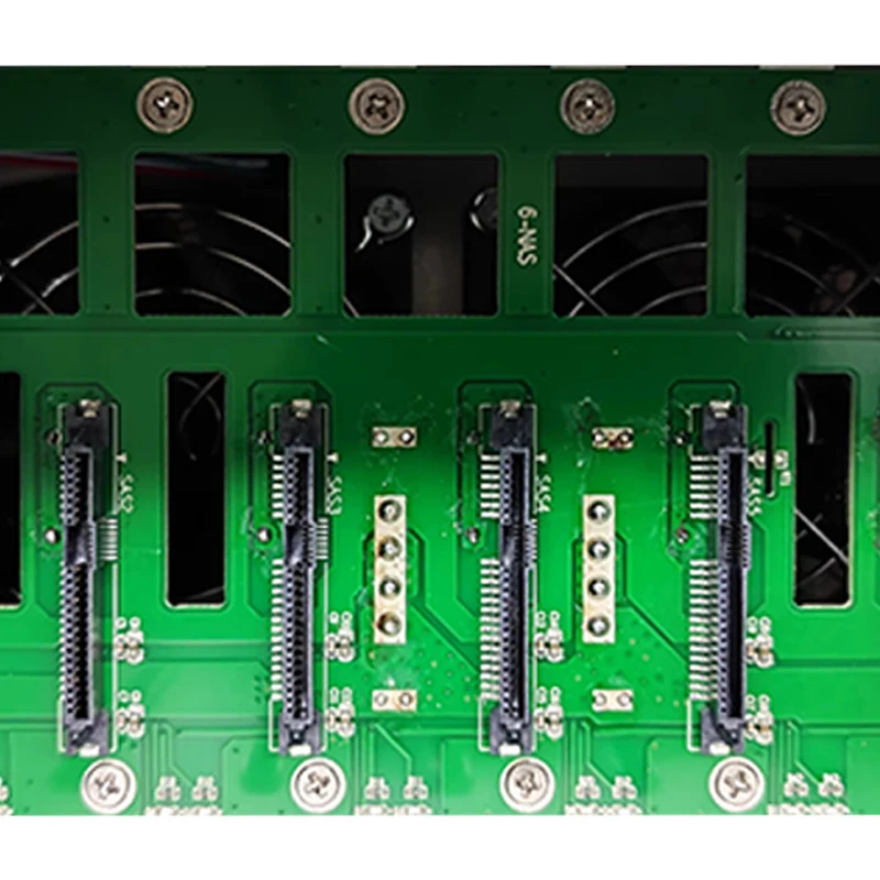 6 Bays Hdd 6Gb Sata Backplane Voor Onze 6 Bays Nas Case