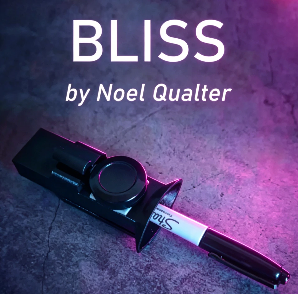 BLISS - Bill Loaded Into Sharpie System : Tours de magie de close-up, illusions et gadgets pour magiciens professionnels, compatible avec toutes les billes de banque, accessoires de magie
