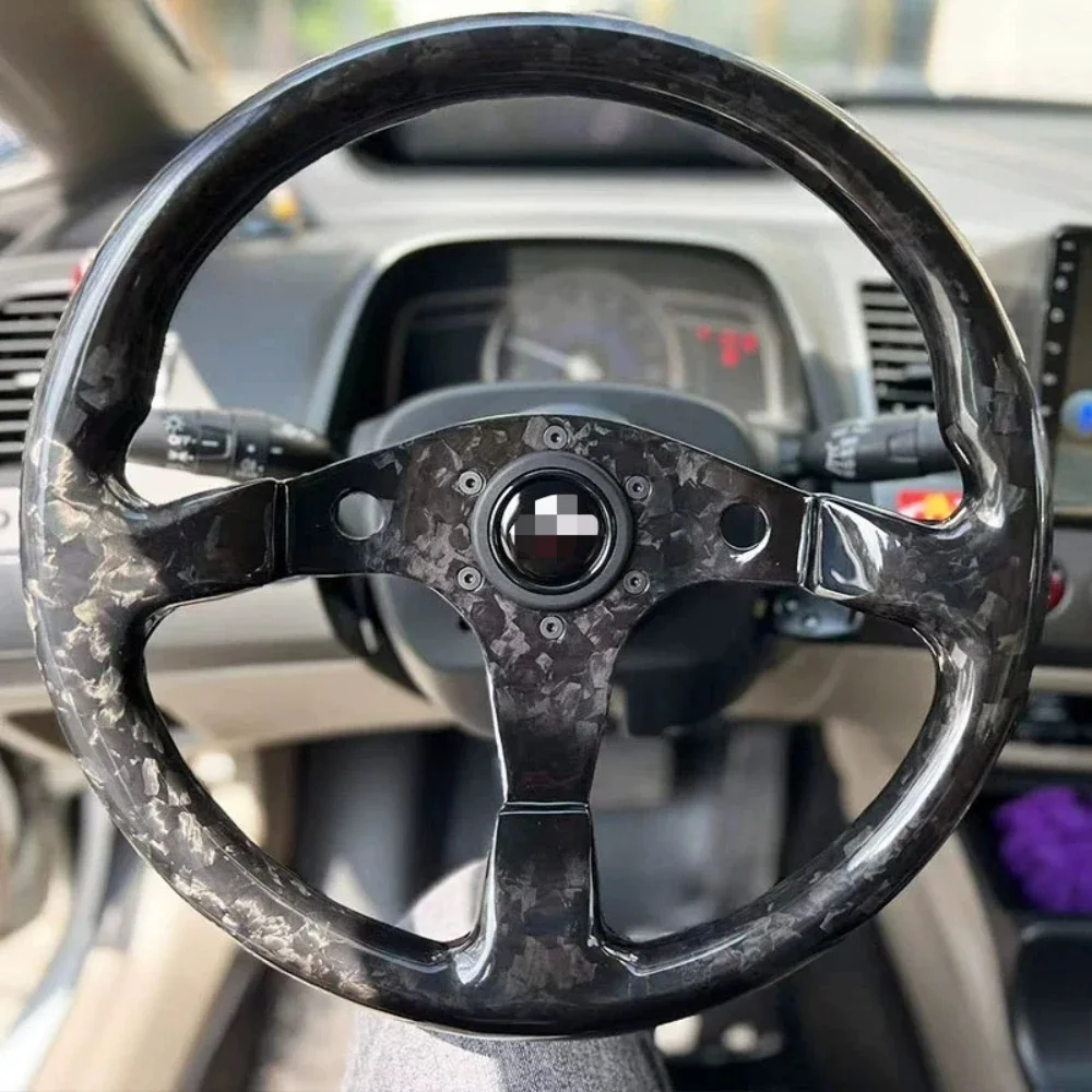 

Universal 5 Types All Carbon Fiber Steering Wheel Quick Release Steering Wheel Car Modification Volante Deportivo