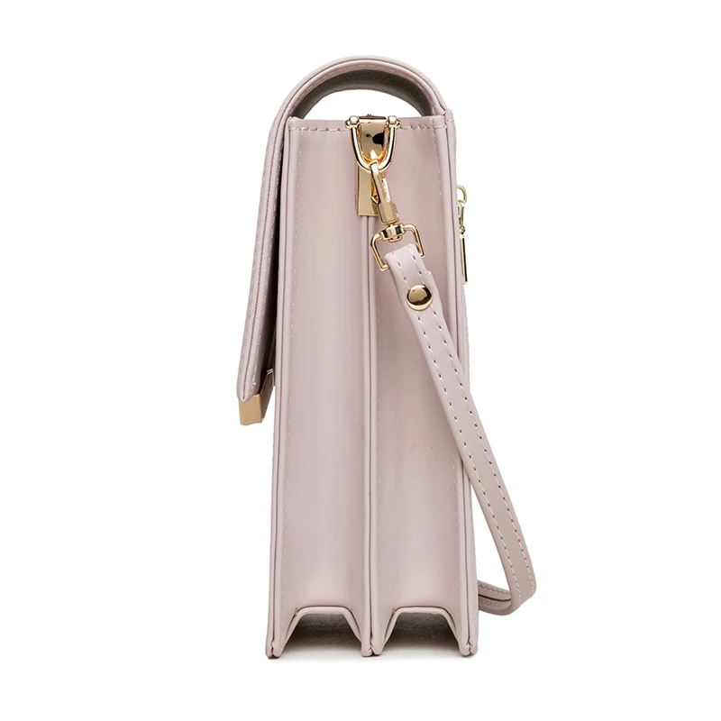 Explosive shoulder bag Female 2023 new Japanese and South Korea small fresh vertical large capacity diamond-shaped buckle multi-