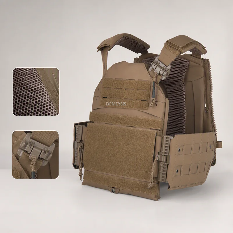 Tactical Plate Carrier  Reactive Cummerbund Quick Release Hunting MOLLE System Vests Outdoor Paintball Armor Airsoft Gear