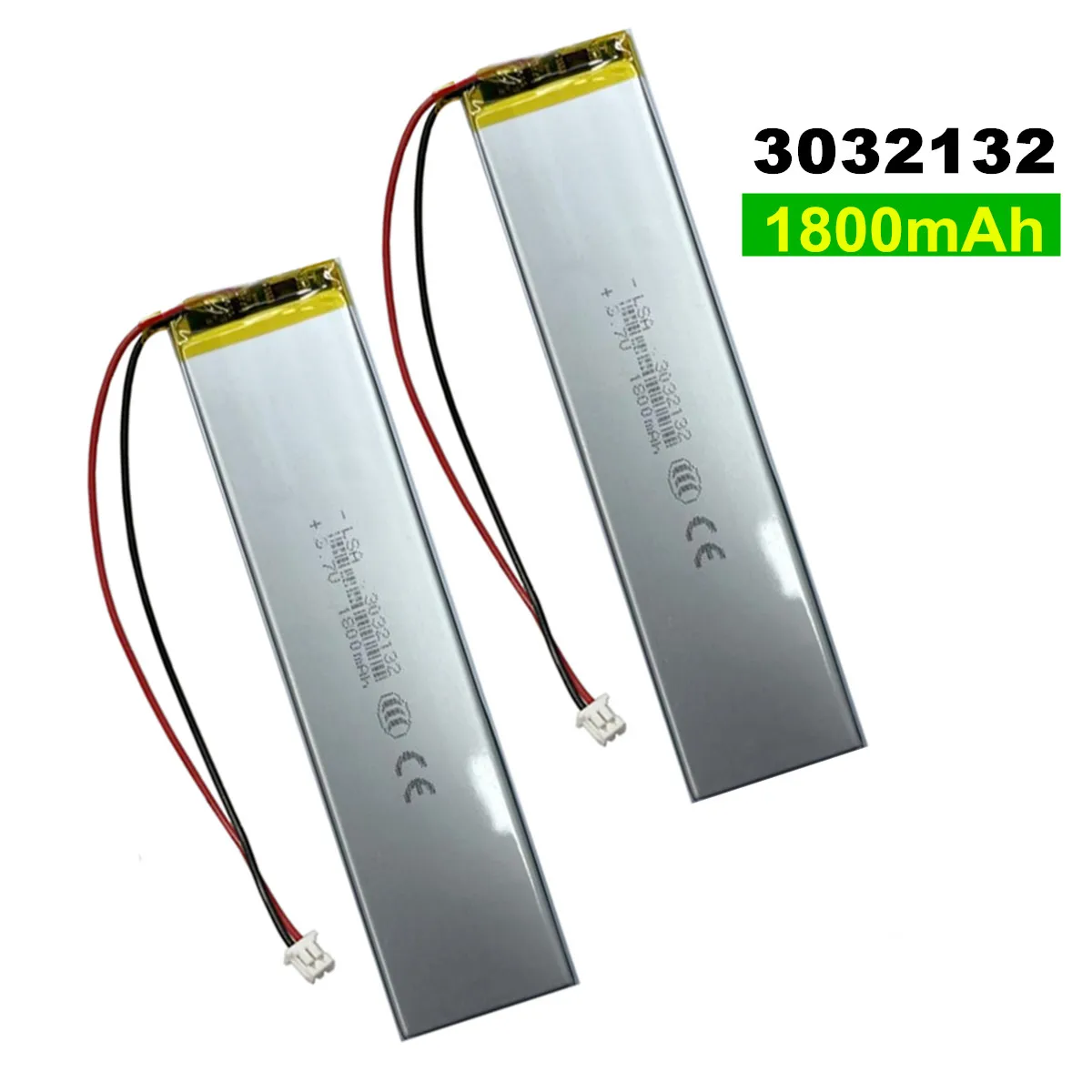 1-10PCS 3032130 3.7V 1800mAh Lithium Polymer Battery For Keychron K3 Bluetooth Keyboard LED Lights Car Camera Recorder Tablet PC
