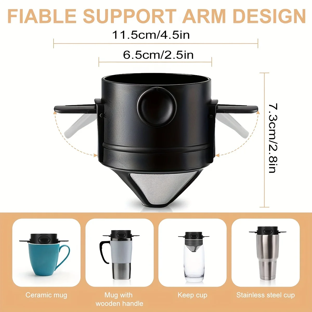 Coffee Filter Cup Portable Reu - Coffee Equipment Camping ulasan dan harga