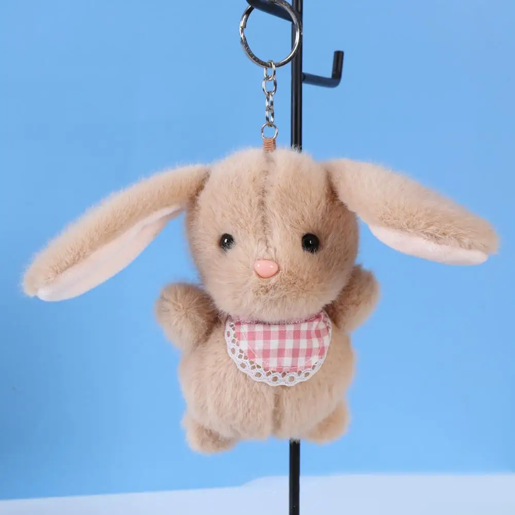 

Милый кролик, плюшевая игрушка, мягкие длинные уши, кукла-кролик, забавное украшение для сна, подарки для детей, нежный V1X6